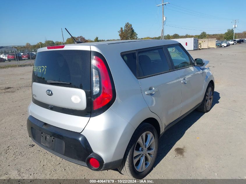 2016 Kia Soul + VIN: KNDJP3A58G7864940 Lot: 40647879