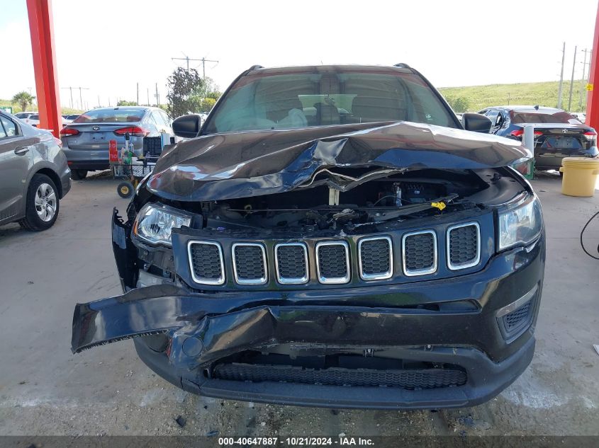 2018 Jeep Compass Sport VIN: 3C4NJCAB0JT368641 Lot: 40647887