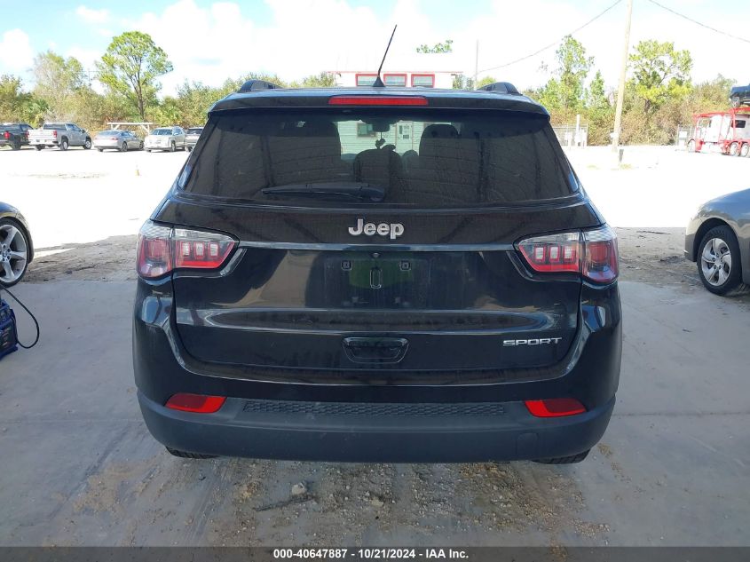 2018 Jeep Compass Sport VIN: 3C4NJCAB0JT368641 Lot: 40647887