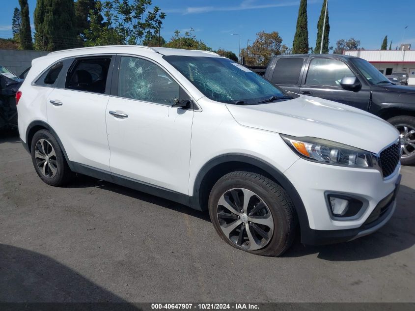 2016 KIA SORENTO 3.3L EX - 5XYPH4A52GG175346