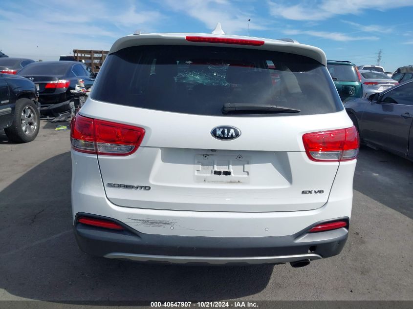 2016 KIA SORENTO 3.3L EX - 5XYPH4A52GG175346