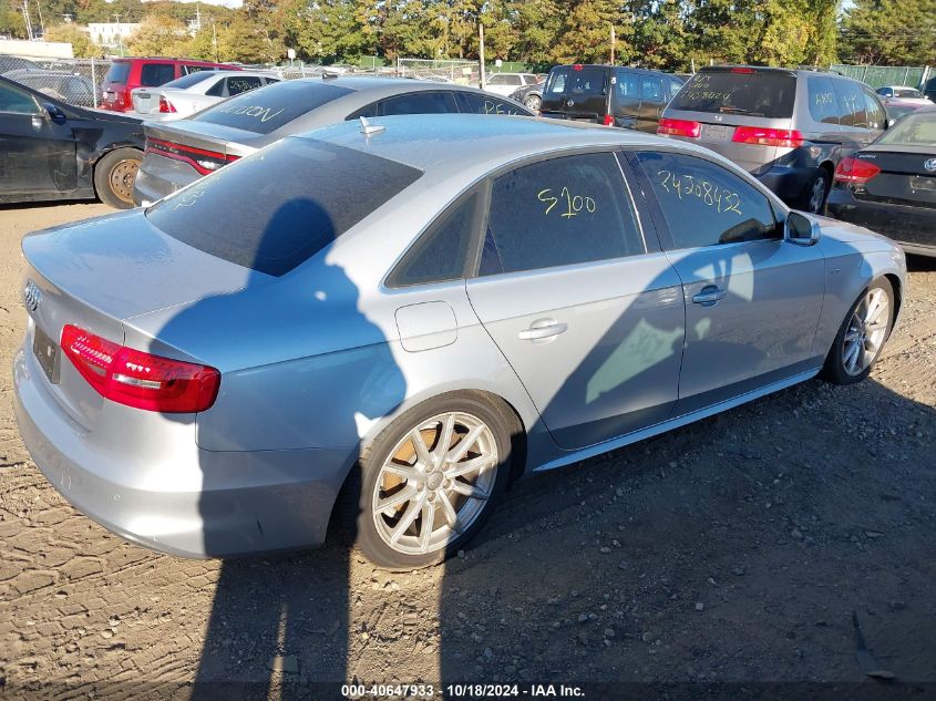 2015 Audi A4 2.0T Premium VIN: WAUFFAFL3FN003922 Lot: 40647933