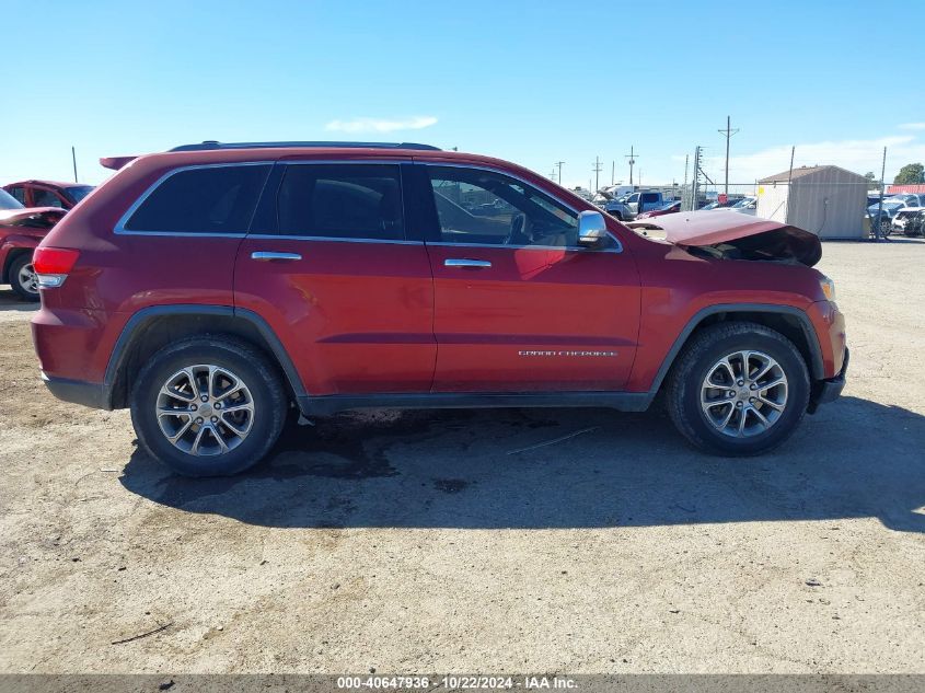 2015 Jeep Grand Cherokee Limited VIN: 1C4RJEBG0FC800218 Lot: 40647936