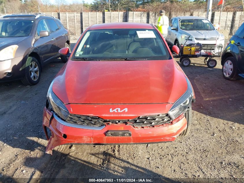 2023 Kia Forte Lxs VIN: 3KPF24AD6PE521576 Lot: 40647953