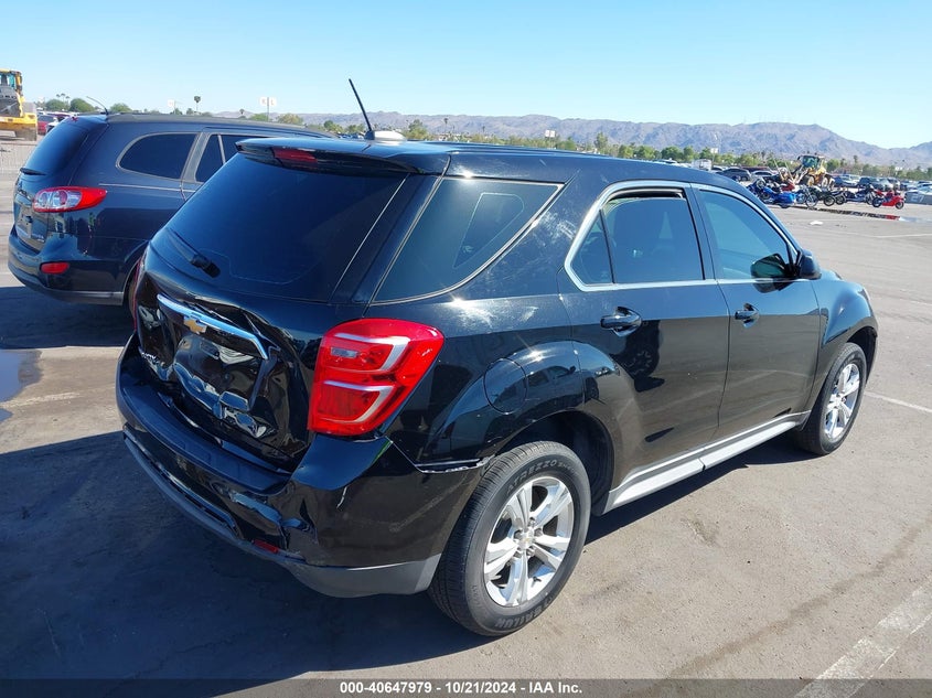 VIN 2GNALBEK2H1523397 2017 CHEVROLET EQUINOX LS