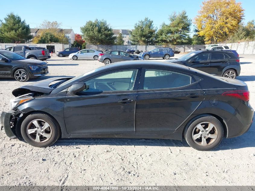 2015 Hyundai Elantra Se VIN: 5NPDH4AE9FH584132 Lot: 40647995