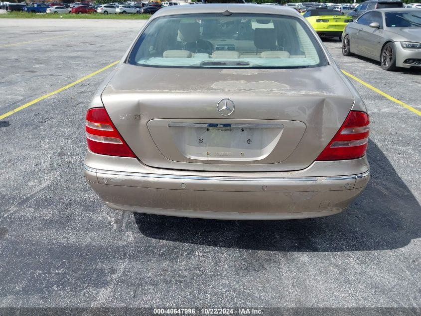 2000 Mercedes-Benz S 500 VIN: WDBNG75J6YA126685 Lot: 40647996