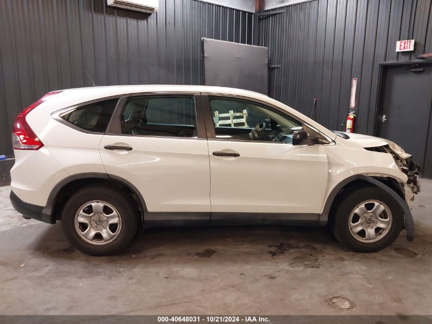 2013 Honda Cr-V Lx VIN: 5J6RM3H36DL044739 Lot: 40648031