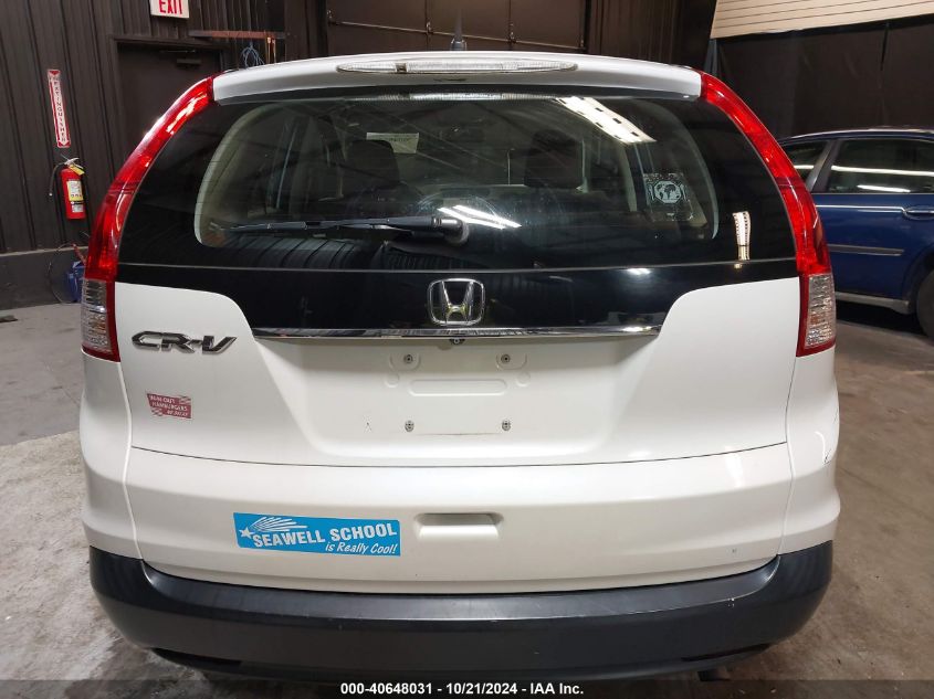 2013 Honda Cr-V Lx VIN: 5J6RM3H36DL044739 Lot: 40648031