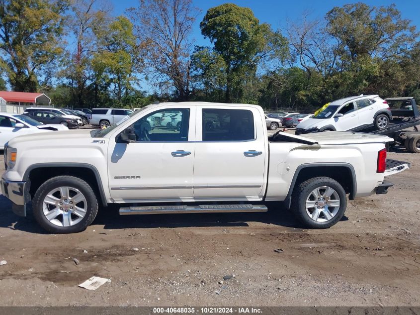 2014 GMC Sierra 1500 Slt VIN: 3GTU2VEC1EG547471 Lot: 40648035