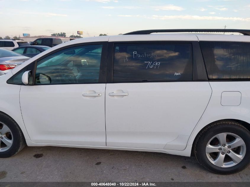 2015 Toyota Sienna Le 8 Passenger VIN: 5TDKK3DCXFS634902 Lot: 40648040