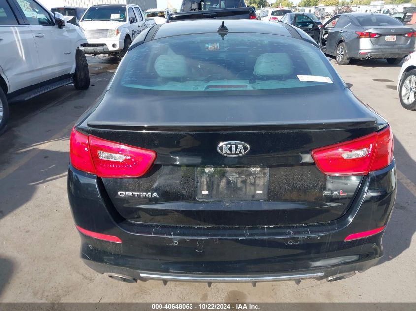 2014 Kia Optima Sxl Turbo VIN: 5XXGR4A66EG290636 Lot: 40648053