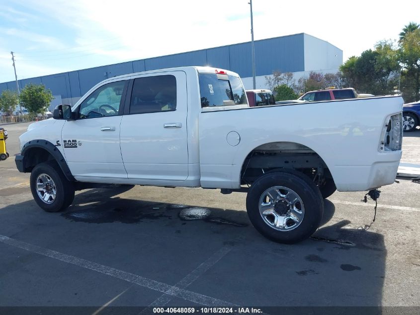 2016 Ram 2500 Big Horn VIN: 3C6UR5DL7GG247473 Lot: 40648059