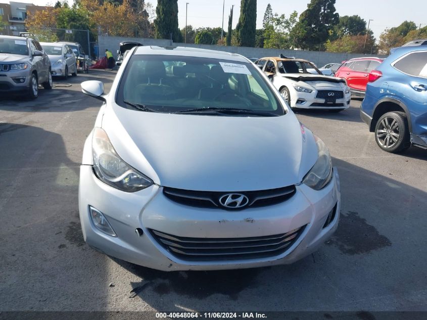 2013 Hyundai Elantra Limited VIN: KMHDH4AE6DU888419 Lot: 40648064