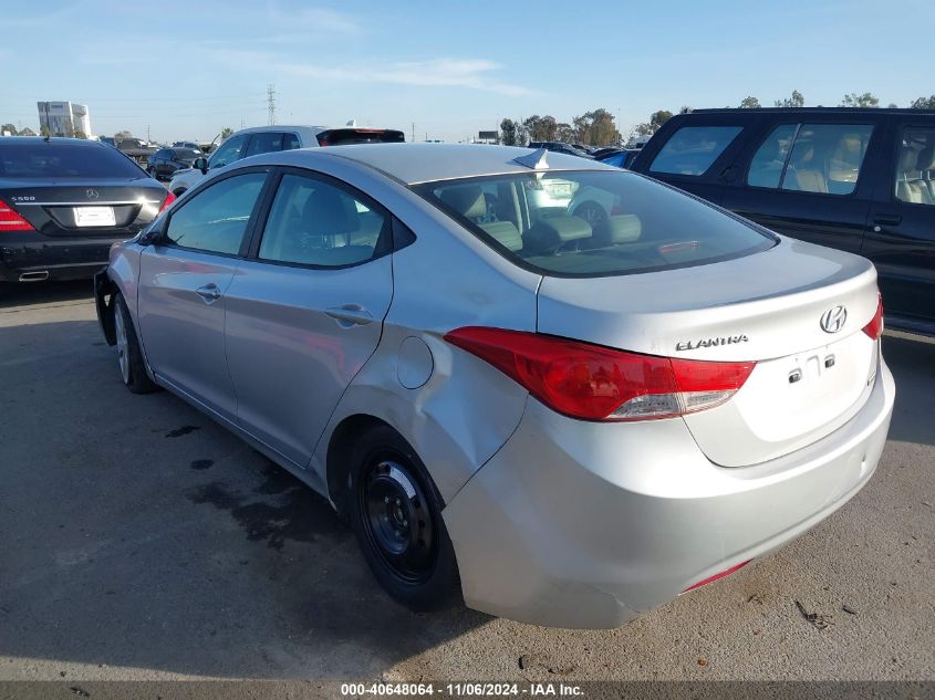 2013 Hyundai Elantra Limited VIN: KMHDH4AE6DU888419 Lot: 40648064