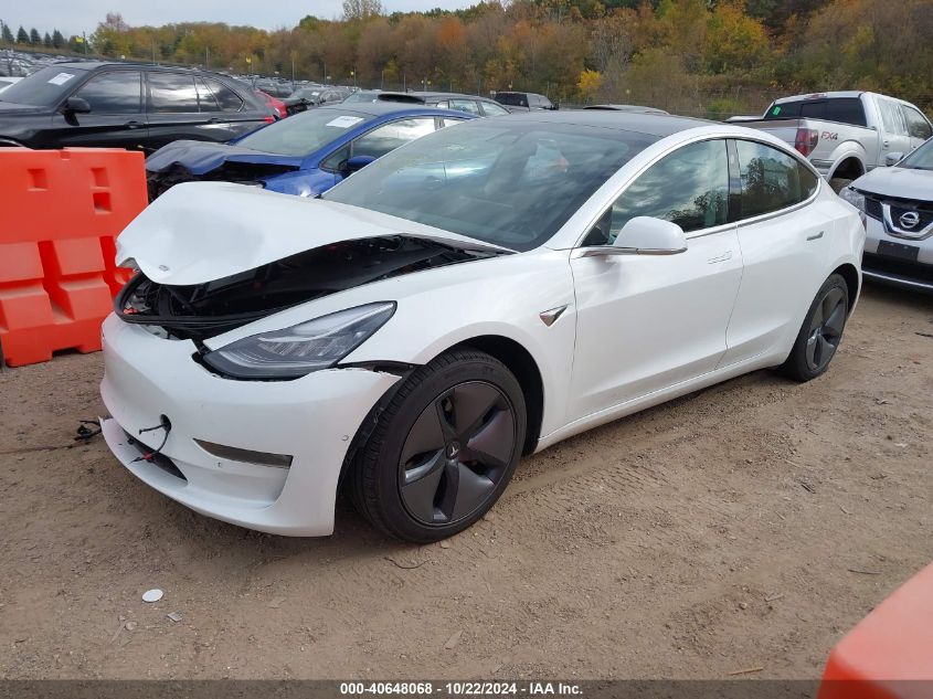 VIN 5YJ3E1EBXKF418326 2019 Tesla Model 3, Long Rang... no.2