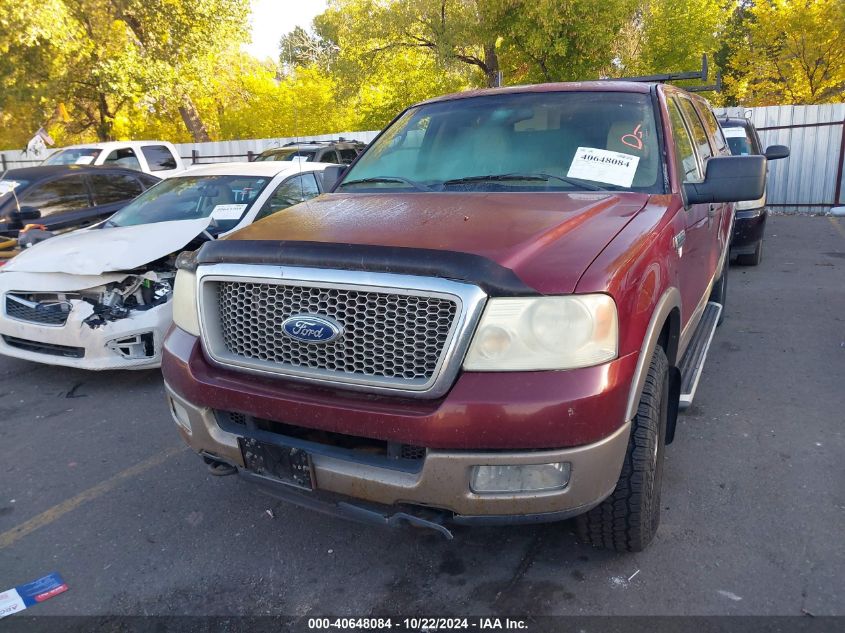 2004 Ford F-150 Fx4/Lariat/Xlt VIN: 1FTPW14514KC13896 Lot: 40648084