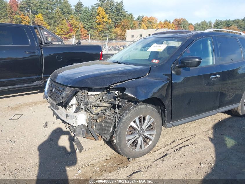 2017 Nissan Pathfinder S/Sv/Sl/Platinum VIN: 5N1DR2MM9HC636616 Lot: 40648089