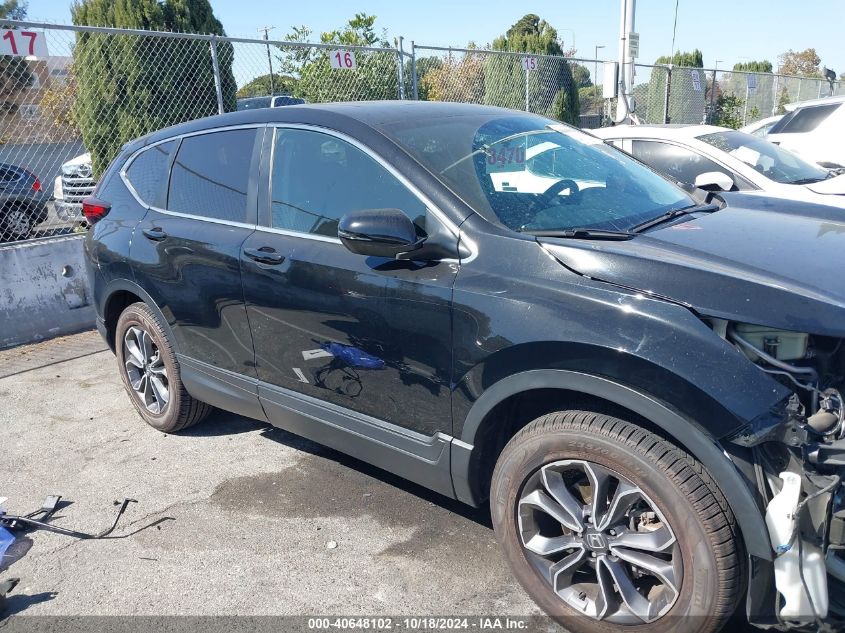 2020 Honda Cr-V Awd Ex-L VIN: 2HKRW2H82LH698873 Lot: 40648102