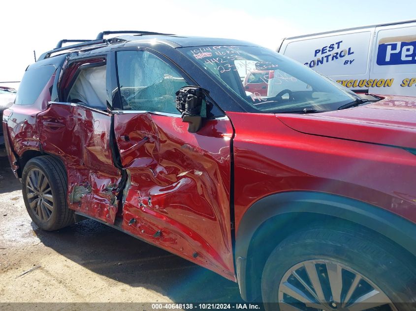 2023 Nissan Pathfinder Sl VIN: 5N1DR3CB4PC221546 Lot: 40648138