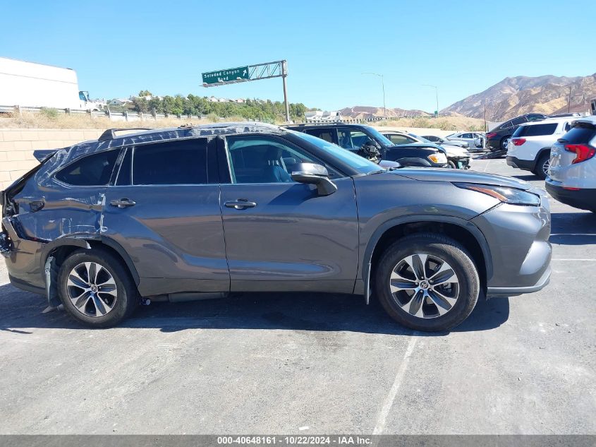 2022 Toyota Highlander Xle VIN: 5TDHZRAH9NS547628 Lot: 40648161