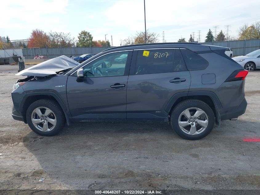 2021 Toyota Rav4 Hybrid Xle Premium VIN: 2T3B6RFV5MW022964 Lot: 40648207