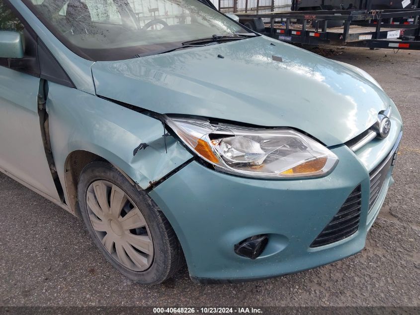 2012 Ford Focus Se VIN: 1FAHP3F20CL380085 Lot: 40648226