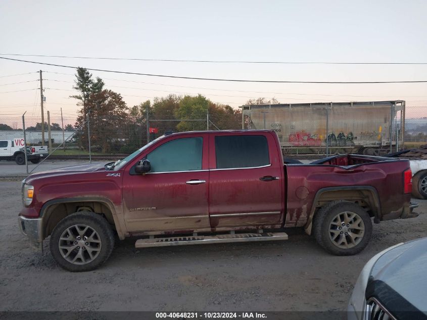 2015 GMC Sierra 1500 Slt VIN: 3GTU2VEJ9FG401660 Lot: 40648231