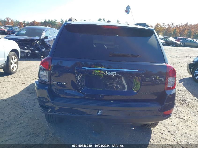 2016 Jeep Compass Sport VIN: 1C4NJDBBXGD662275 Lot: 40648240