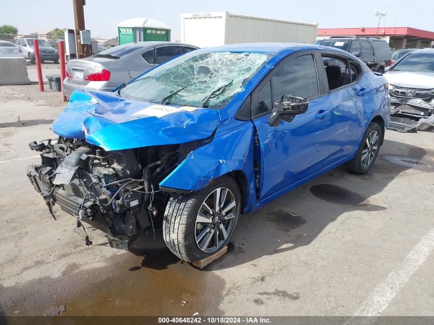 2021 Nissan Versa Sv Xtronic Cvt VIN: 3N1CN8EV0ML847243 Lot: 40648242