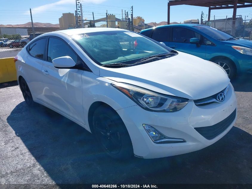 2015 Hyundai Elantra Se VIN: 5NPDH4AE5FH576030 Lot: 40648266