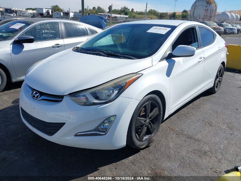 2015 Hyundai Elantra Se VIN: 5NPDH4AE5FH576030 Lot: 40648266