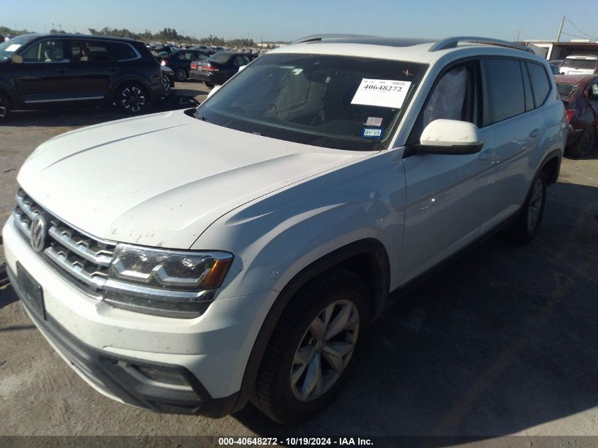 2018 Volkswagen Atlas 3.6L V6 Sel VIN: 1V2MR2CA6JC507944 Lot: 40648272