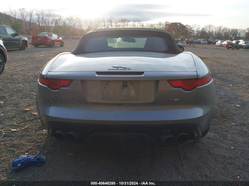 2014 Jaguar F-Type V8 S VIN: SAJWA6GLXEMK08107 Lot: 40648280