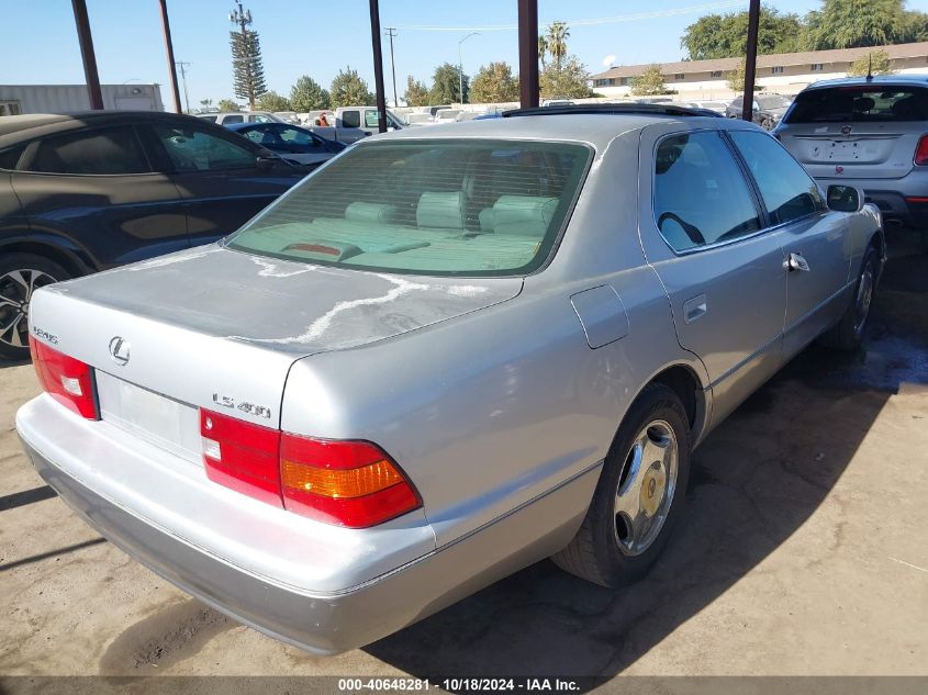 1999 Lexus Ls 400 VIN: JT8BH28F9X0154544 Lot: 40648281