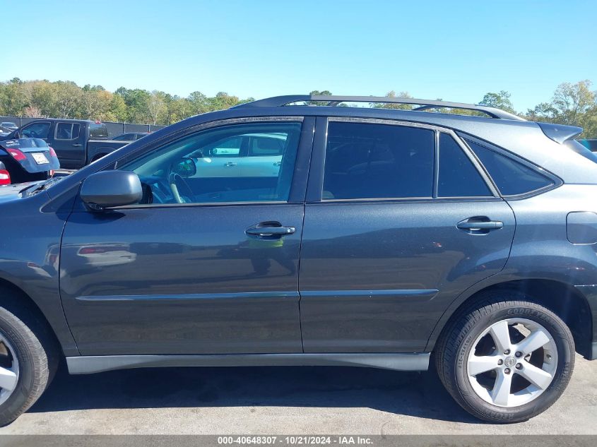 2007 Lexus Rx 350 Base (A5) VIN: 2T2GK31U37C007449 Lot: 40648307