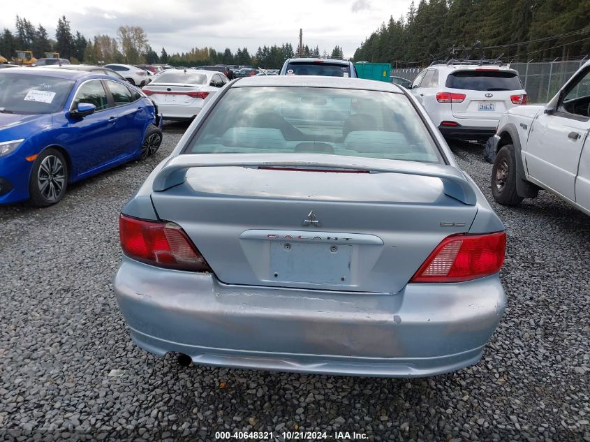 2003 Mitsubishi Galant Es/Ls VIN: 4A3AA46GX3E126657 Lot: 40648321