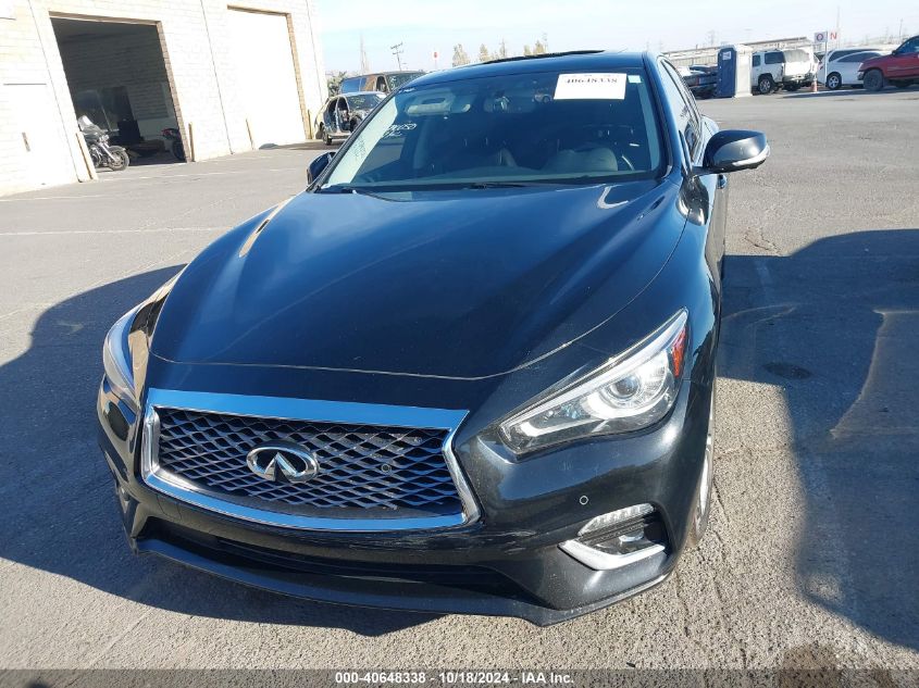 2021 Infiniti Q50 Luxe Awd VIN: JN1EV7BR5MM754203 Lot: 40648338