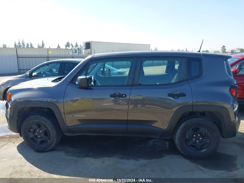 2018 Jeep Renegade Sport 4X4 VIN: ZACCJBAH8JPH32415 Lot: 40648396