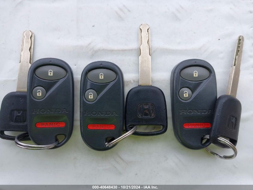 2003 Honda Pilot Ex-L VIN: 2HKYF18523H539668 Lot: 40648430