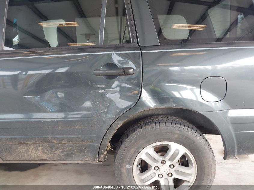 2003 Honda Pilot Ex-L VIN: 2HKYF18523H539668 Lot: 40648430