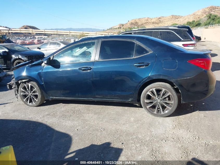 2018 Toyota Corolla Se VIN: 5YFBURHE2JP824252 Lot: 40648451