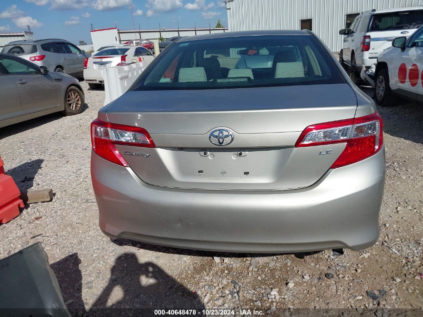 2014 Toyota Camry Le VIN: 4T4BF1FK1ER396317 Lot: 40648478