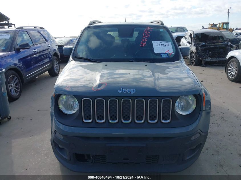 2017 Jeep Renegade Latitude VIN: ZACCJABB7HPF53894 Lot: 40648494