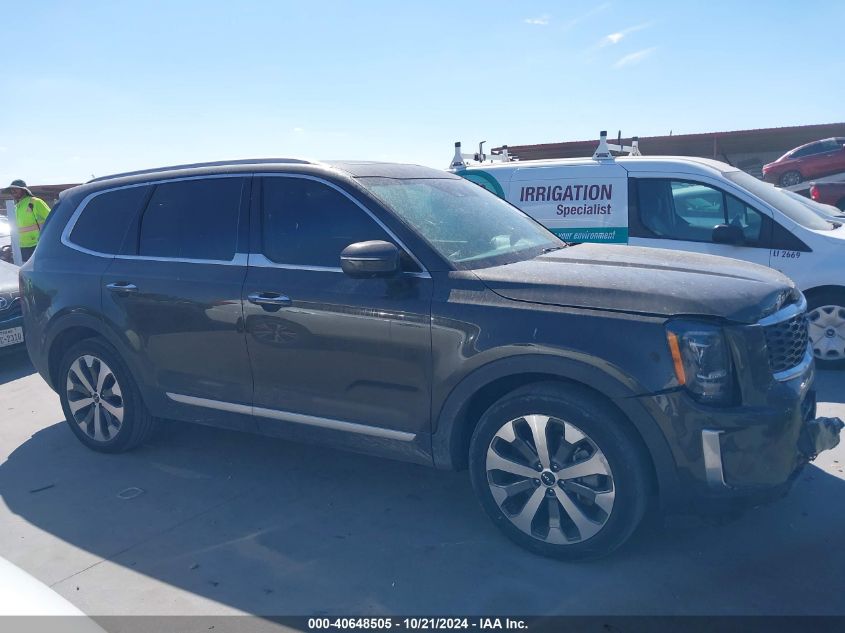 2022 Kia Telluride S VIN: 5XYP6DHC7NG241722 Lot: 40648505