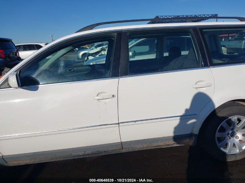 2003 Volkswagen Passat Gl VIN: WVWND63B63E127854 Lot: 40648539