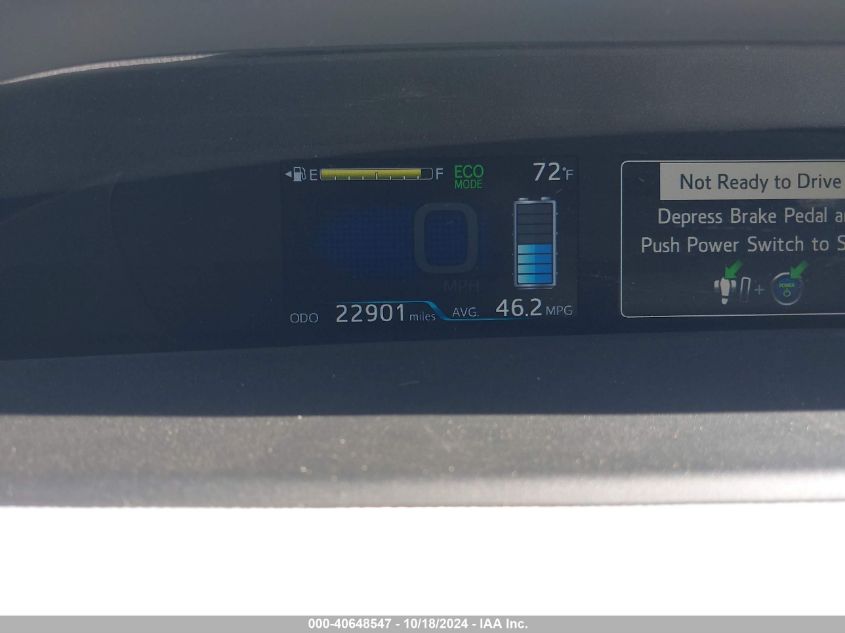 2016 Toyota Prius Four VIN: JTDKARFU0G3003364 Lot: 40648547