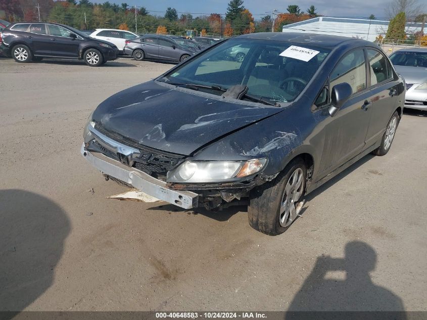 2009 Honda Civic Lx VIN: 2HGFA16599H520031 Lot: 40648583