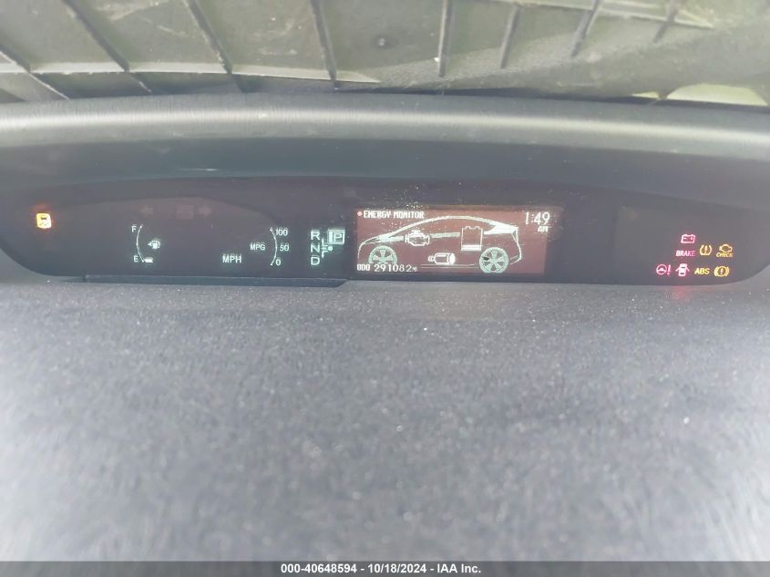 2011 Toyota Prius Two VIN: JTDKN3DU2B5327109 Lot: 40648594