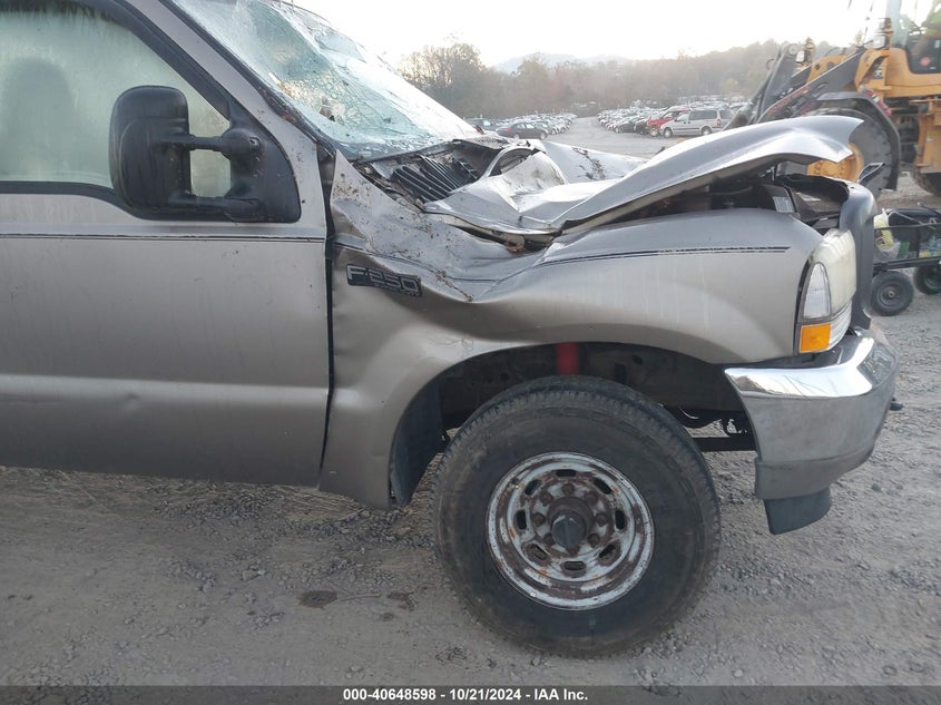 2004 Ford F250 Super Duty VIN: 1FTNX21L74EB52016 Lot: 40648598